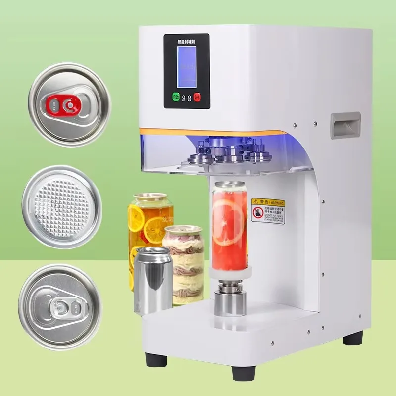 

China New Product Automatic Non-rotating Can Sealer Soda Tin Can Sealing Automatic Can Sealing Machine