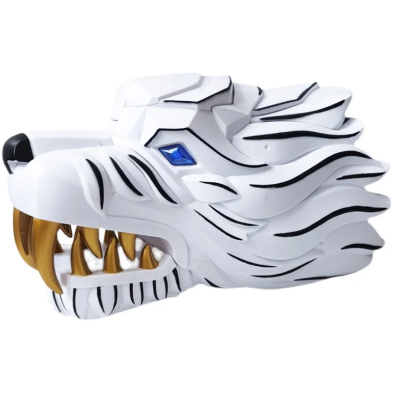 Birthday Gift Tiger Head Electric Continuous Hair Deformation Model Children Full Set Instrument Launch Boy