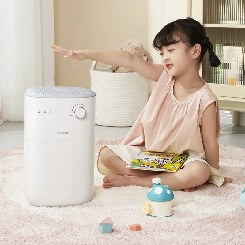 Humidifier Household Bedroom Light Sound Fog-Free Evaporative Antibacterial Pregnant Mom and Baby Desktop Air Humidifier