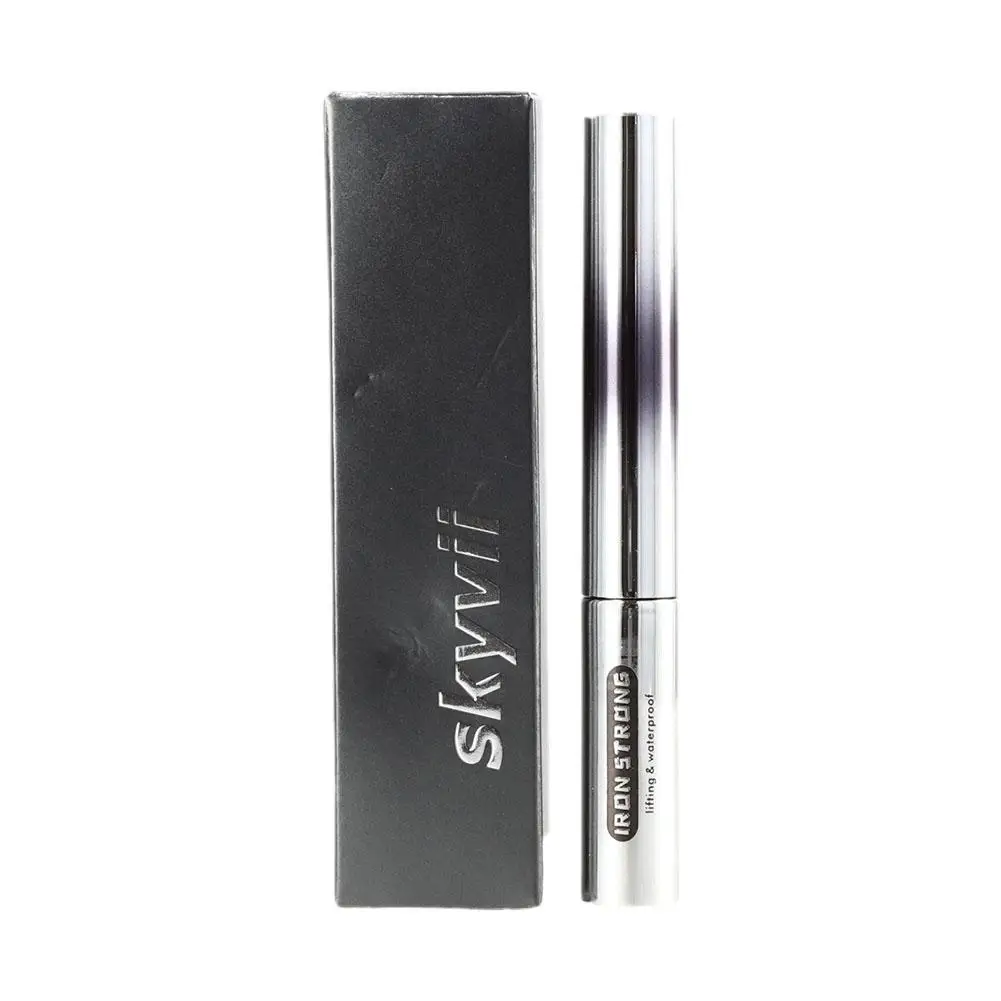 Borsteloze Metalen Mascara Langdurige Extensions Zonder Vegen Metalen Waterdicht En Slank Zwart Krullend Oog K7f6