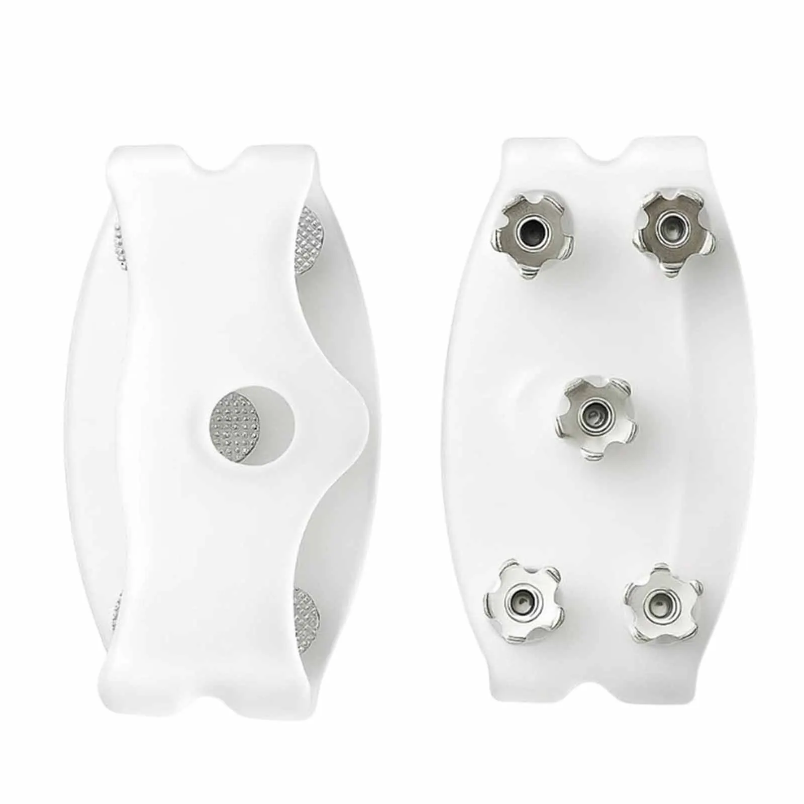 

High Quality Non-Spikes Smooth Ice Ice Shoe Spikes, Ice Shoe Claws With 5 Teeth, Universal Non- Spikes, Ice Grips For Shoes 1Pai