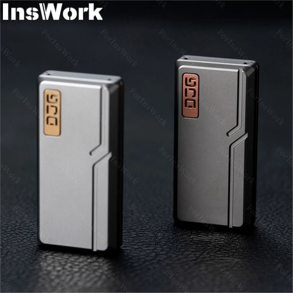 DJGED Tuning Fork Push Slider Mechanical Structure Metal Toys EDC Fidget