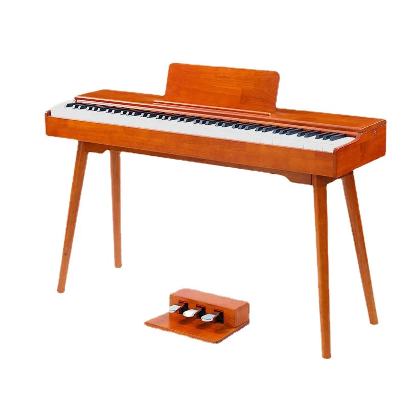 Solid wood spray paint 88 key electric piano piano sound electric piano APP follow