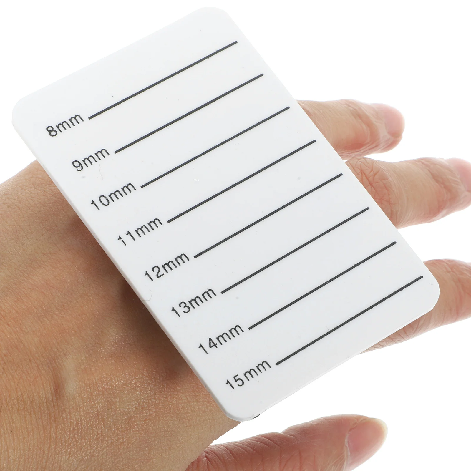 

8-15Mm Acrylic Eyelash Storage Board Non-Slip Lash Extension Tray for False Lashes Organization Salon Home Use Display Pallet