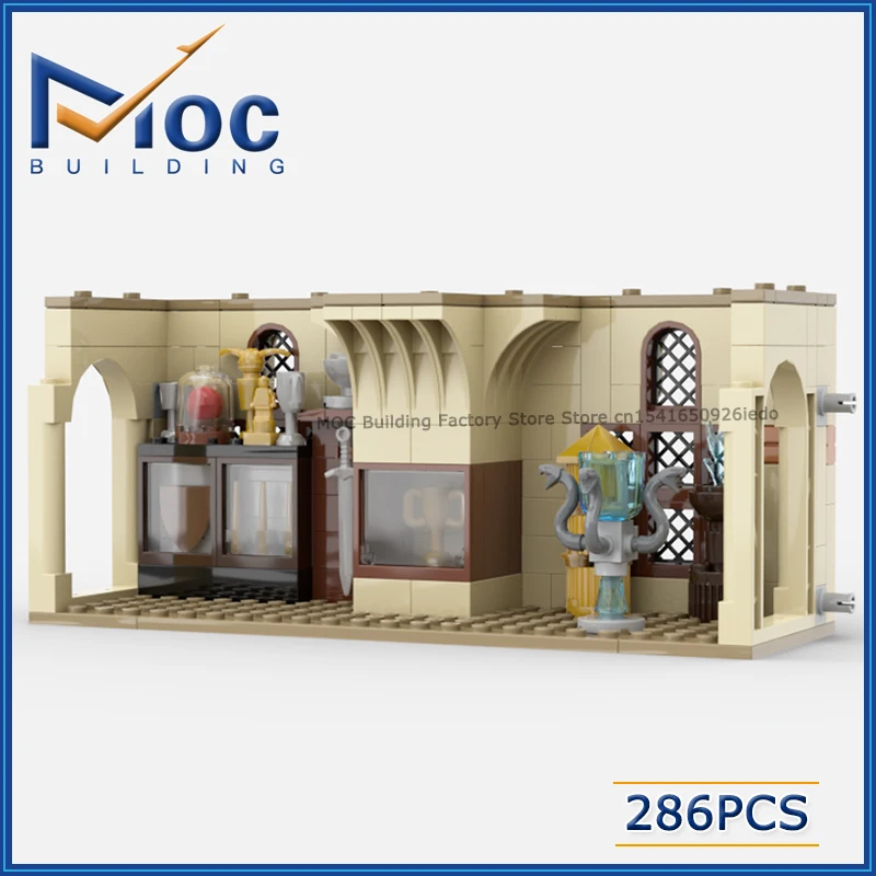 MOC Serie di film classici Scena Modulare Trofeo Camera Modello Building Blocks Collezione Display Giocattoli Fai da te Assemblare Mattoni Regali di Natale