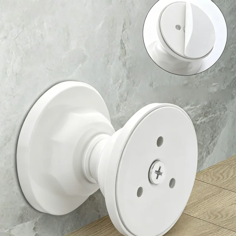 

1pcs Magnetic Door Stop Holder, RV & Home Door Stopper with Strong Magnet, Easy Install Wall Protection for Uneven Doors, Adjustable Non-Slip Base（white）
