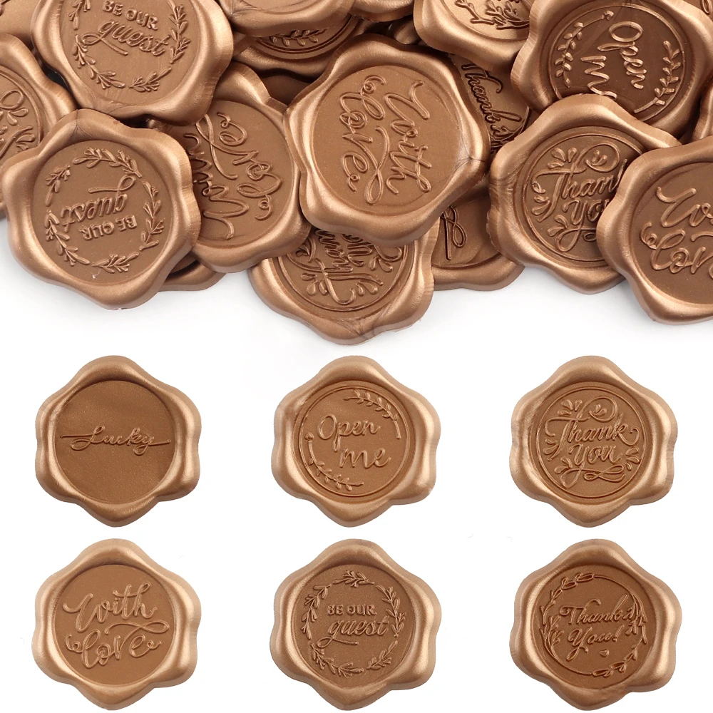 30 ชิ้น/เซ็ต ลัคกี้ เลิฟ มี ทै - Wax Seal Stamp Set บทวิจารณ์และราคา