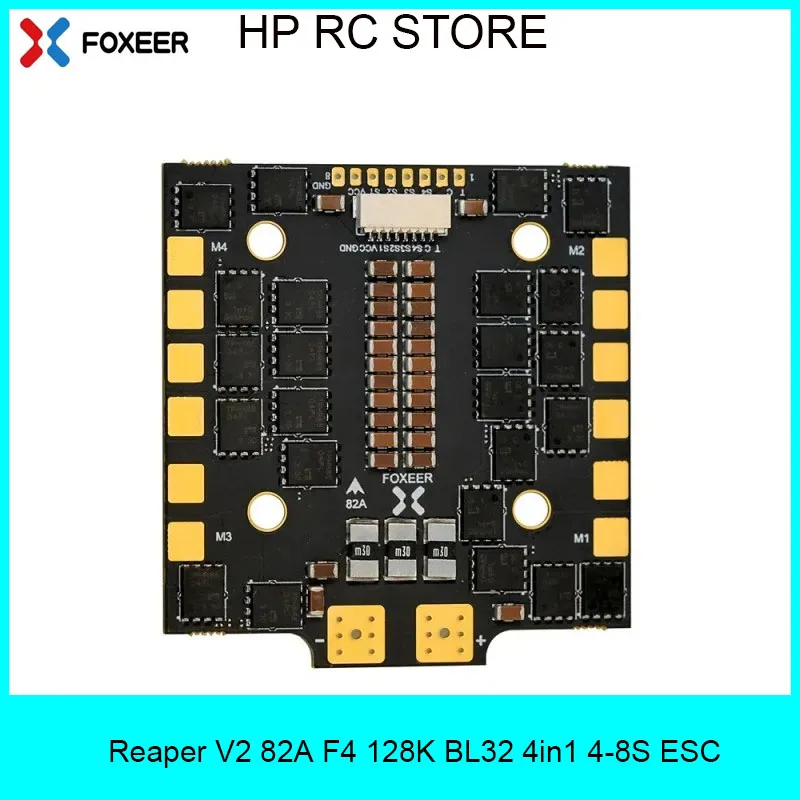 Foxeer Reaper V2 82A F4 128K BL32 4in1 4-8S ESC لطائرات بدون طيار FPV #2