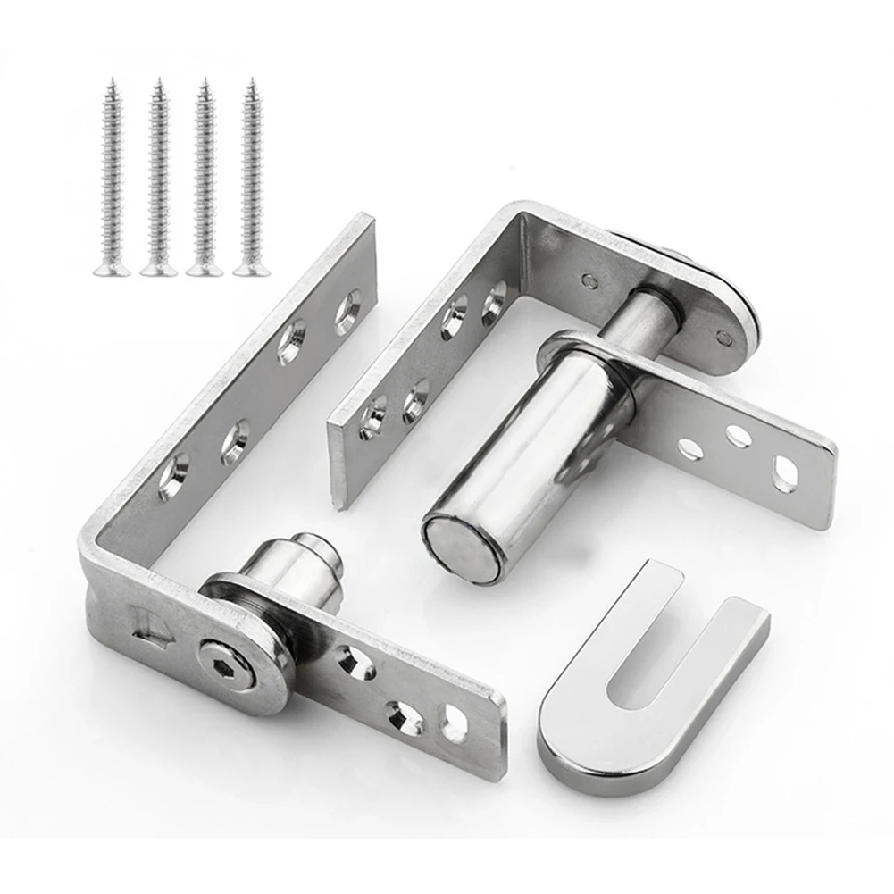 1pc 3.68*0.93inch Self-Return Swinging Cafe Doors Hinge-HBLs Saloon Stainless Steel Door Hinge Home Decoration Components