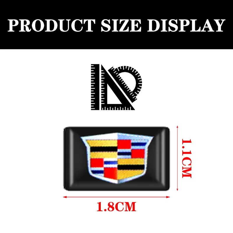 Zelfklevende interieurknoppen tuning accessoires Cadillac XT4 CT5