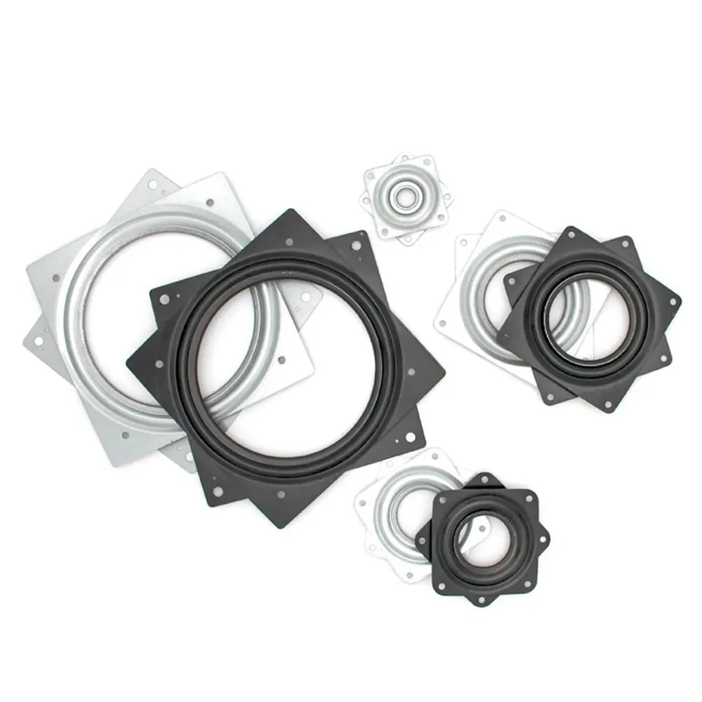 Rolamento de esferas giratório Lazy Susan, 360 Degrees Swivel Plate, Free Rotating Furniture Hardware, 2 3 4 6 Polegada