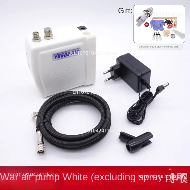 Customized Cross-Border  Model Inkjet Pump Coloring Mini Inkjet Tattoo Art Air Pump Airbrush Set