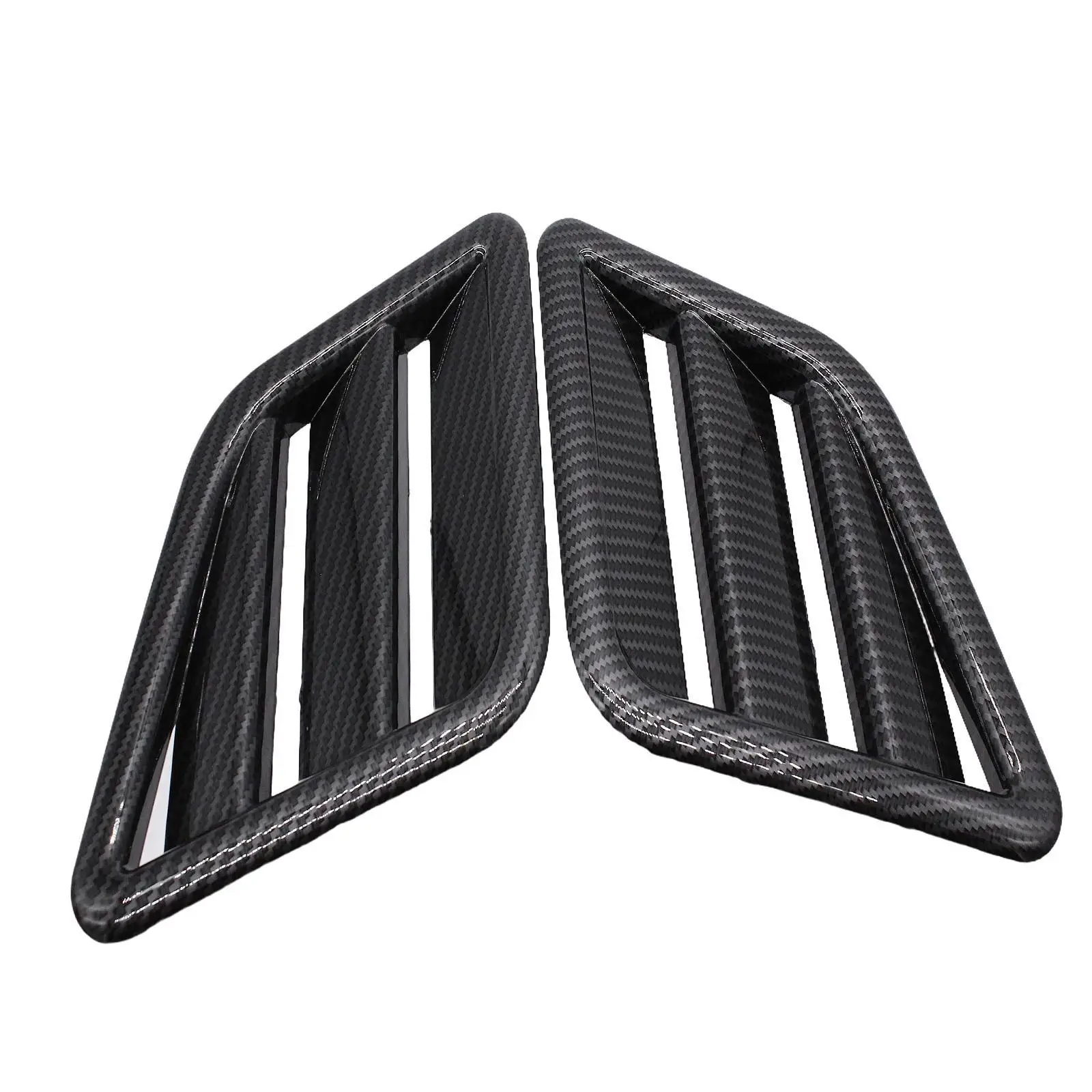 Bonnet Vent Cover Carbon Fiber Auto Parts Replaces Universal Fashionable Engine Air Flow Outlet Vent Cover Grille for Corsa