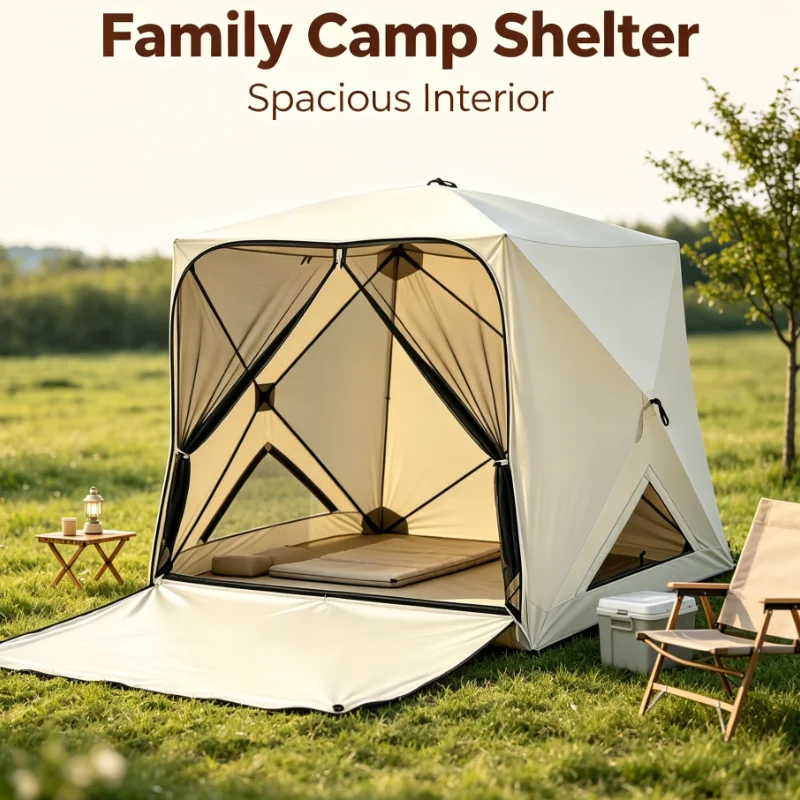 Beach Pop Up Tent Automatic Instant Sun Shelter Portable Sand Free Cabana UV Protection Outdoor Camping Fishing Privacy Room