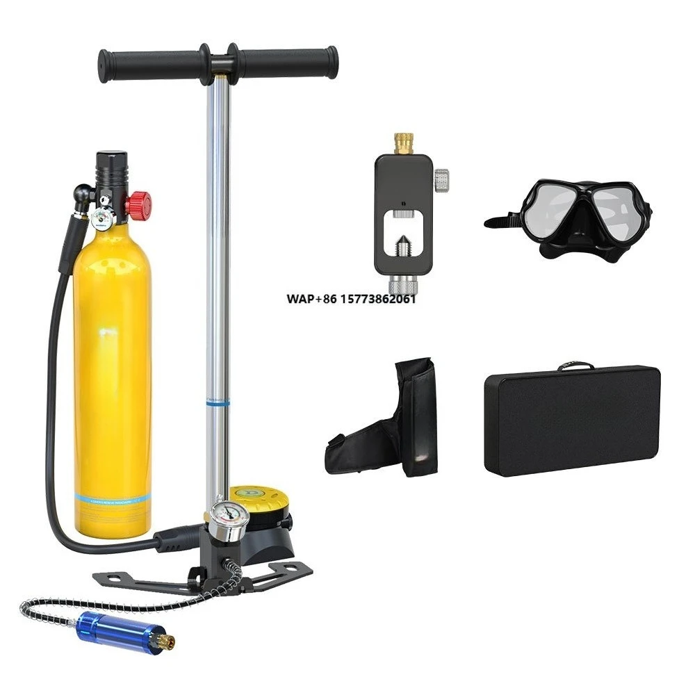 

Mini Portable Diving Equipment Scuba Oxygen Air Tank Cylinder Total Freedom Breathing Equipment