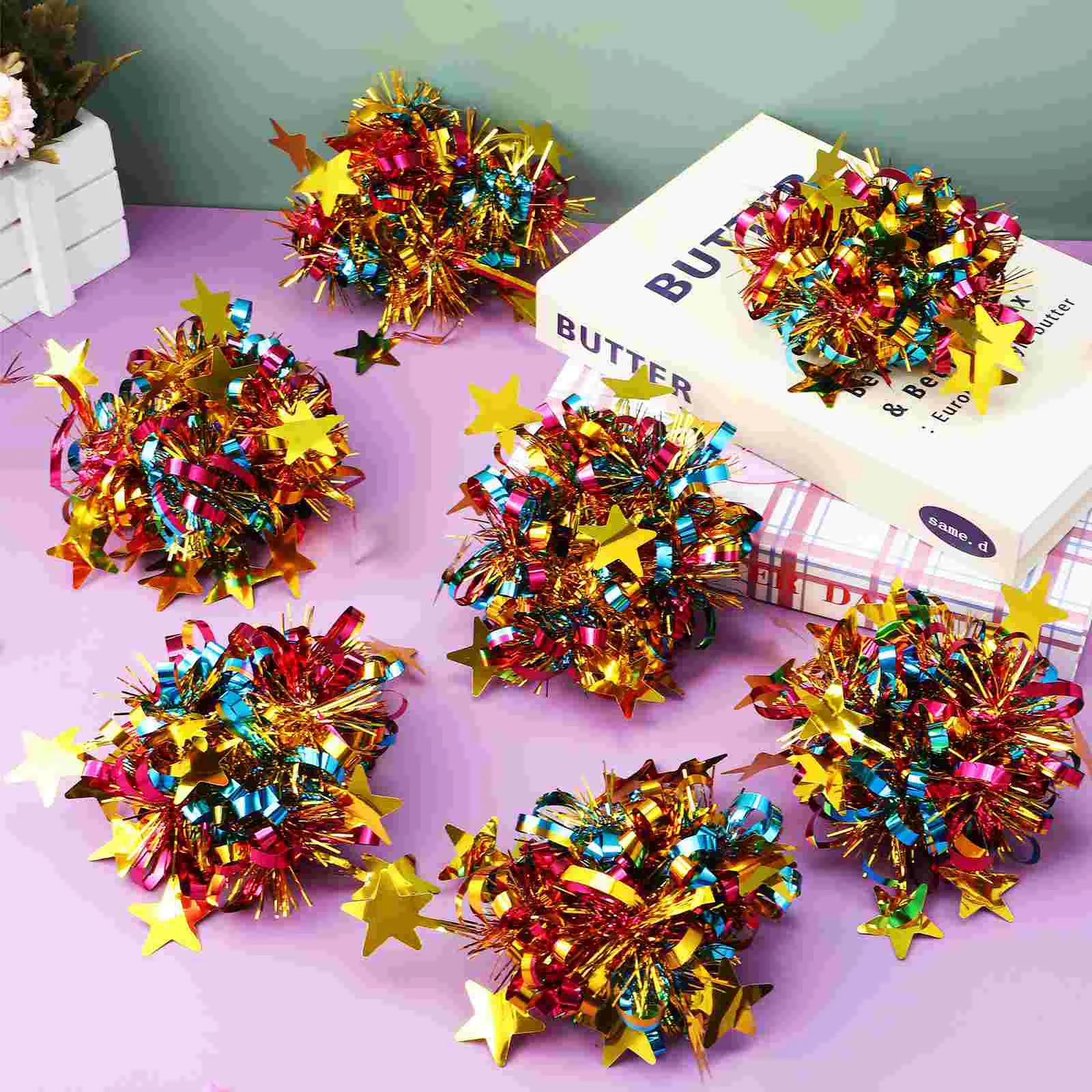 14-delige accessoires Dans Pols Bloem Pompoms Feest Plastic Cheerleading Cheerleader