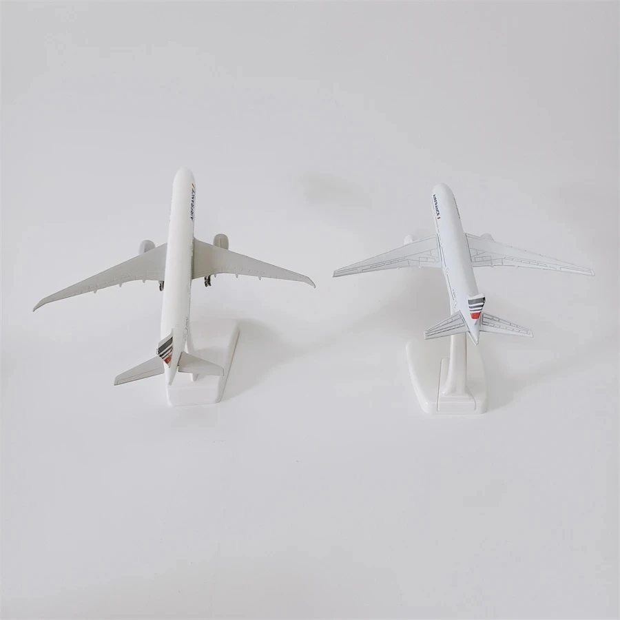 20cm B777 Air France Model Plane 1/400 Scale Metal Airplane Model Diecast Air & Wheels Landing Gears Collection Home Decor