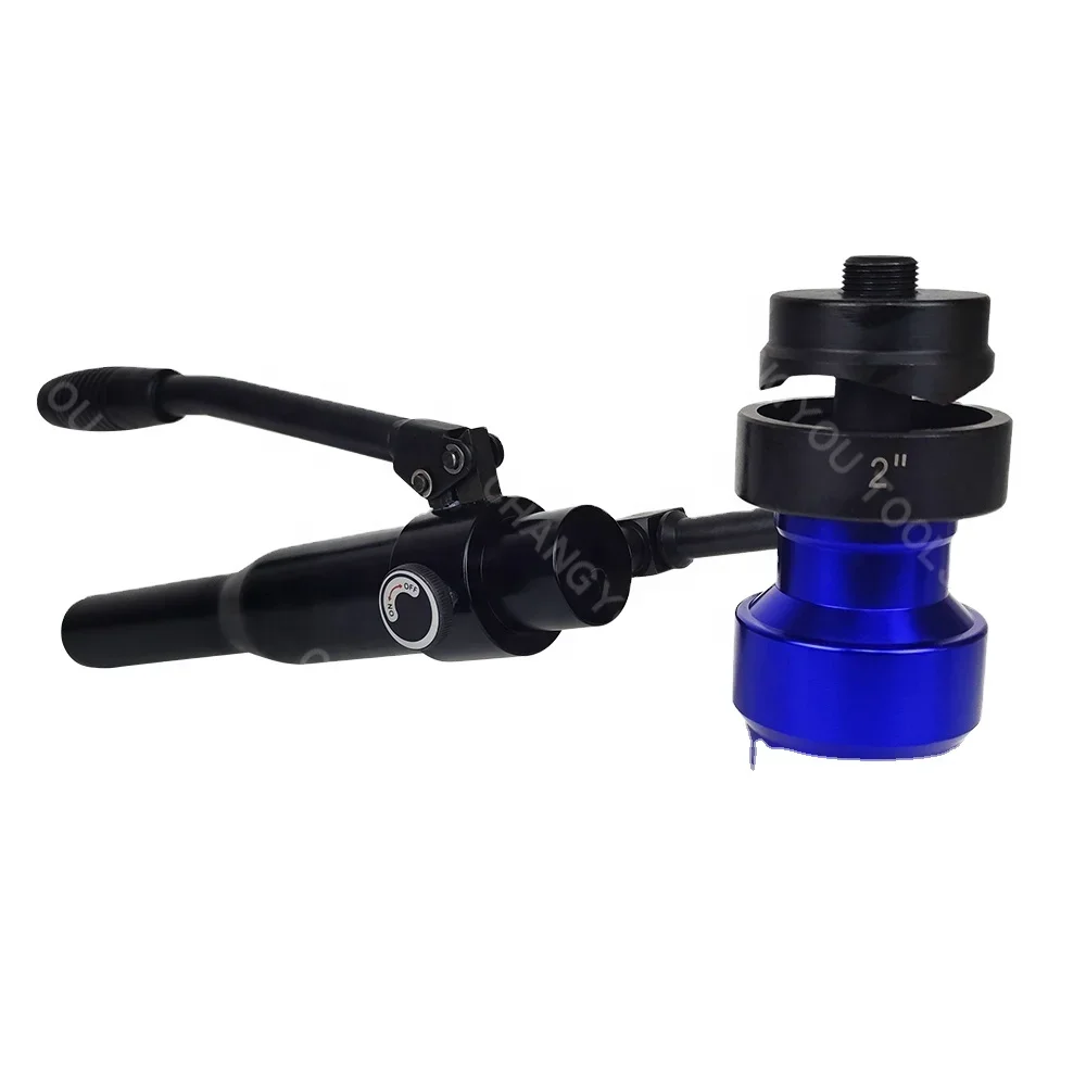 TPA-10C  Hydraulic Manual Steel Hole Drilling Machine Hand Hole Digger