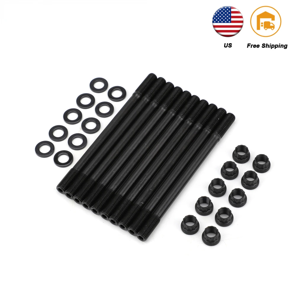 Cylinder Head Stud Kit  208-4701 For Acura Honda K20A K20Z K23A1 K24A K24Z Engine Motor K20Z3 YC101794-020