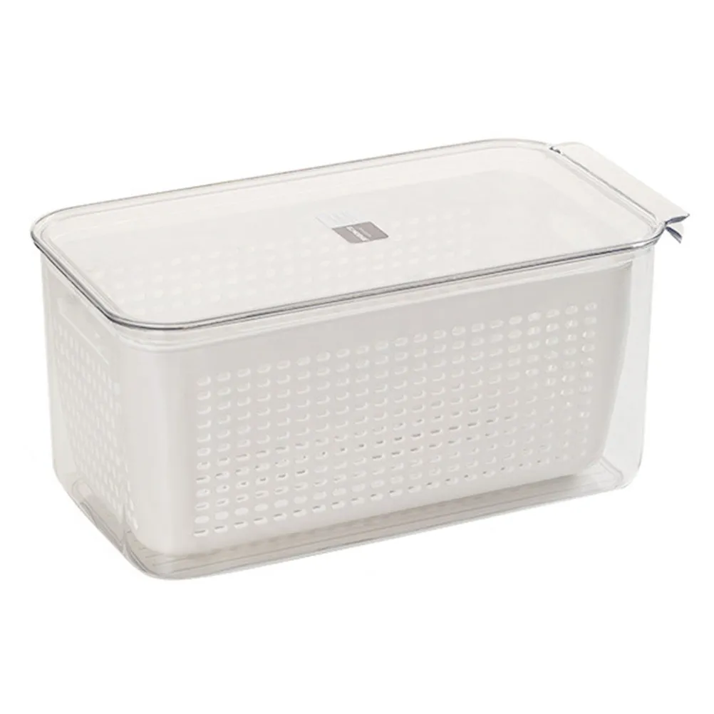 

Preservation Box Space Saving Design Fine Workmanship Sealed Storage for Refrigerator Fruits Vegetables Food Organizing