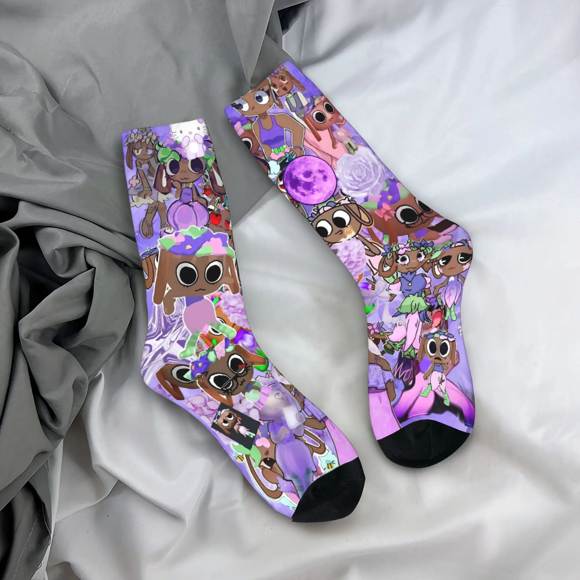 

Мужские носки Bassie DandyS World Stockings Нескользящие носки высокого качества Зимние забавные дизайнерские спортивные носки для бега