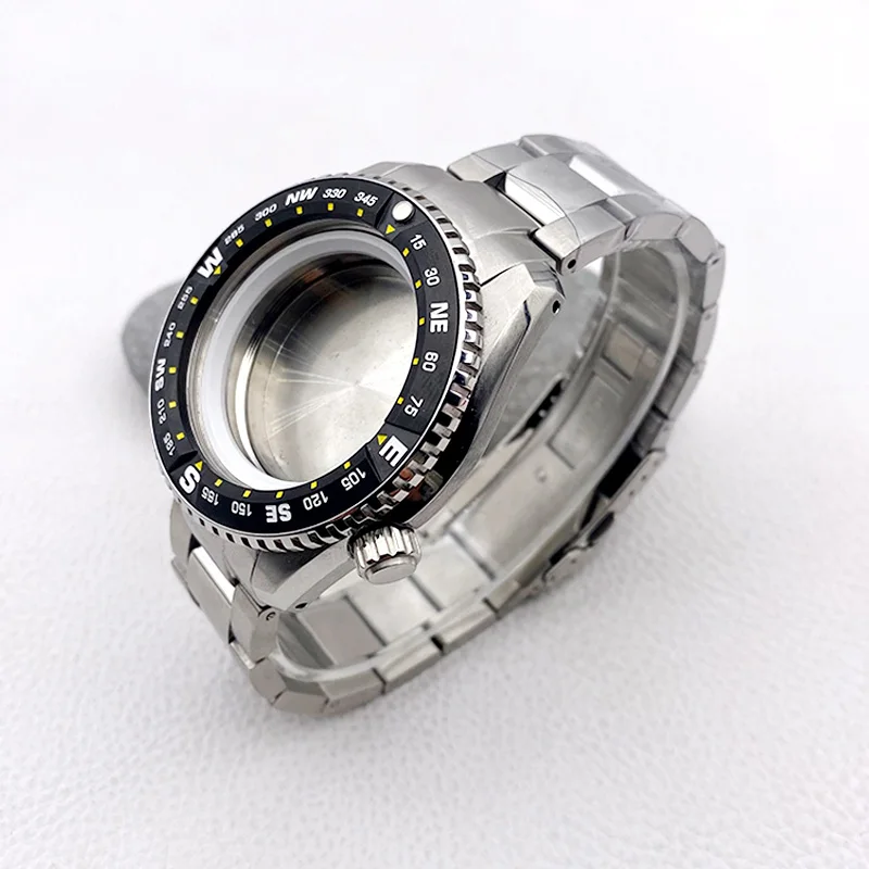 

PROSPEX SNR025 Series Men's Diving Watch Case Included Stainless Steel Watch Stap Fits NH35 NH36 4R 6R Automatic Movement