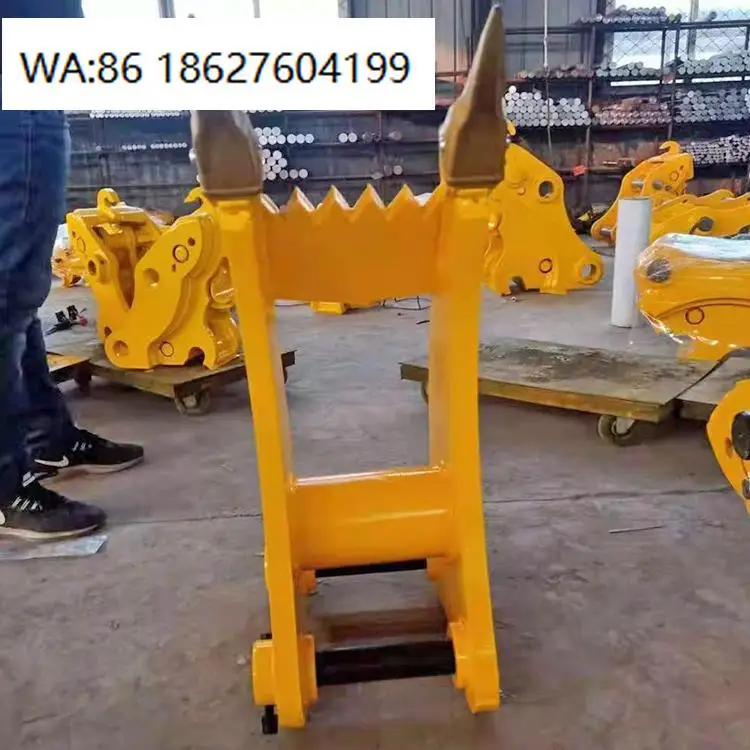 

1-100Ton Excavator Single Shank Ripper Scarifier Hard Soil Rock Breaking Attachment Parts