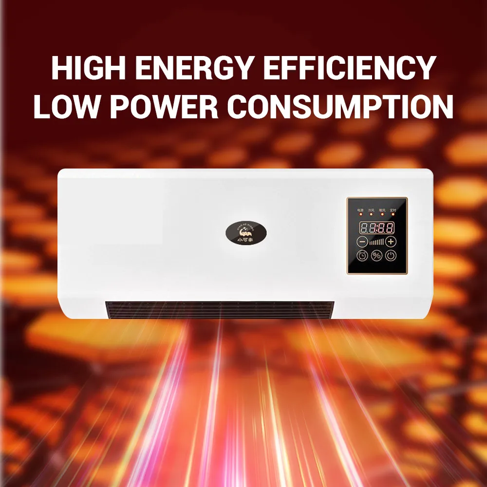1800 واط الاستخدام المزدوج سخان كهربائي الحائط غرفة الحمام الفضاء التدفئة مروحة الشتاء المنزل الدافئة مكيف الهواء سخان مروحة