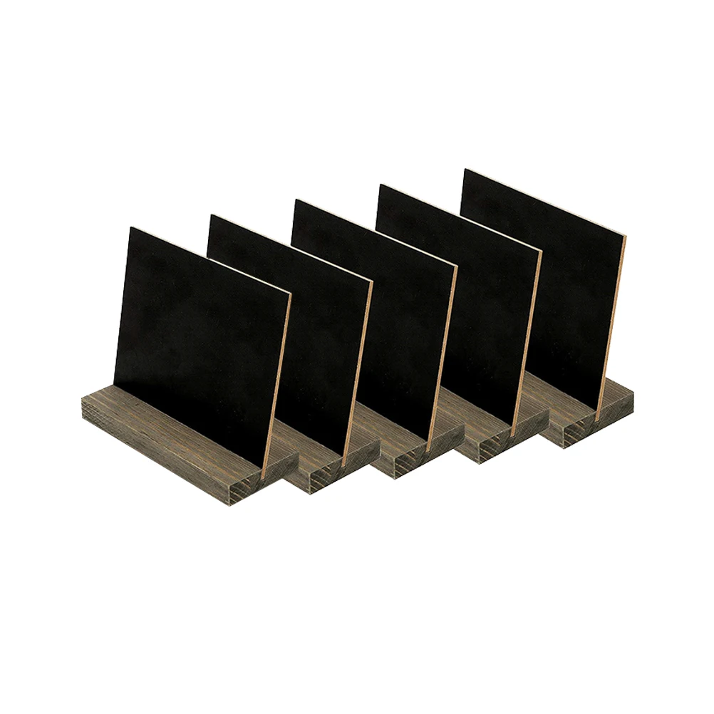 10 Pcs Message Blackboard Tabletop Chalkboard Sign with Stand Signs Mini Vintage