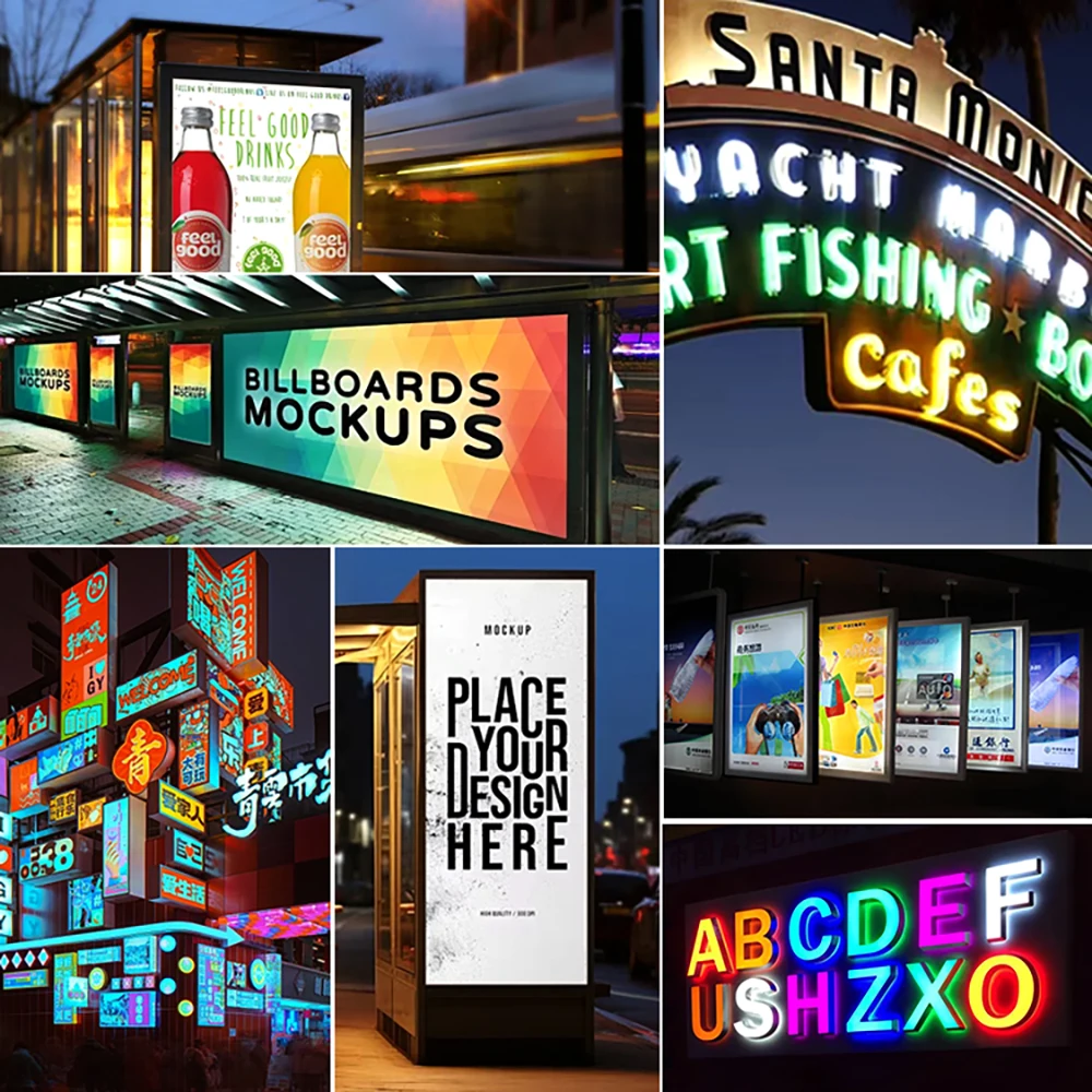 1pcs 12V COB LED Module Waterproof IP65 Shop Banner Advertisement Design Sign Backlight in White Red Green Blue Yellow