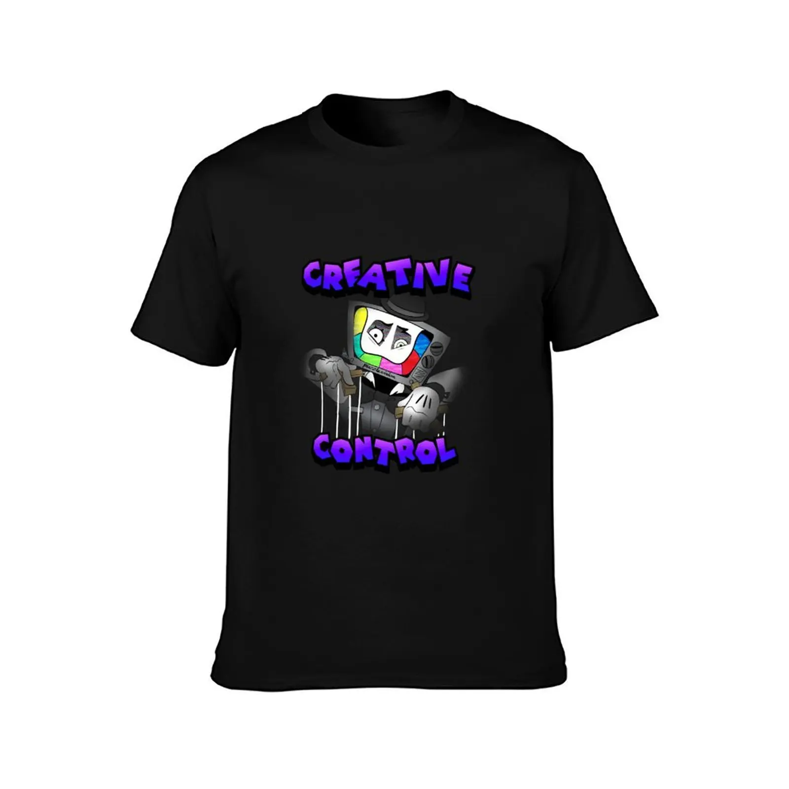 Creative Control (Mr. Puzzles) (Transparent version) T-Shirt graphic tee shirt vintage t shirts customs oversized t shirt men