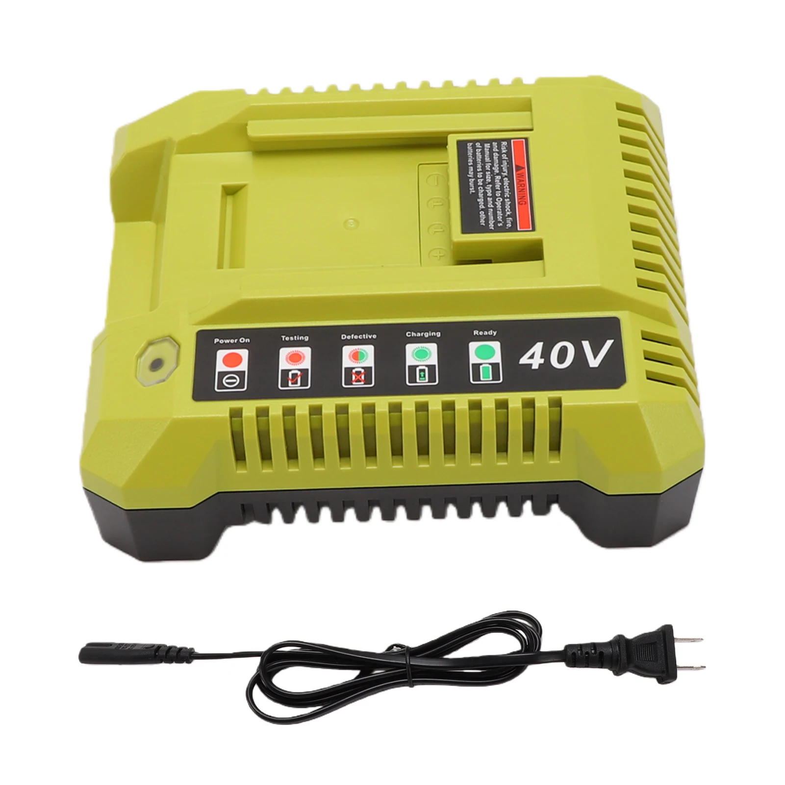 40V Lithium Ion Battery  Fits for Ryobi 40V Batteries OP4050A OP4026 OP40601 OP4040 OP4030 OP4015 OP40201 LED Indicator
