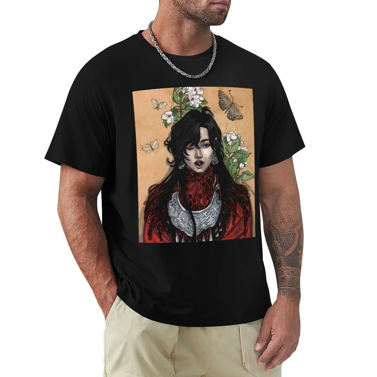Red Pearl T-Shirt Holiday Outdoor T-Shirt