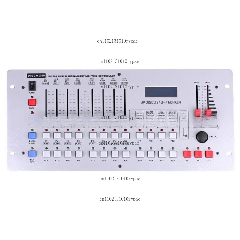 240 DMX Controller, DMX512 Moving Head Par Light Dimming Console, Stage Lighting Controller