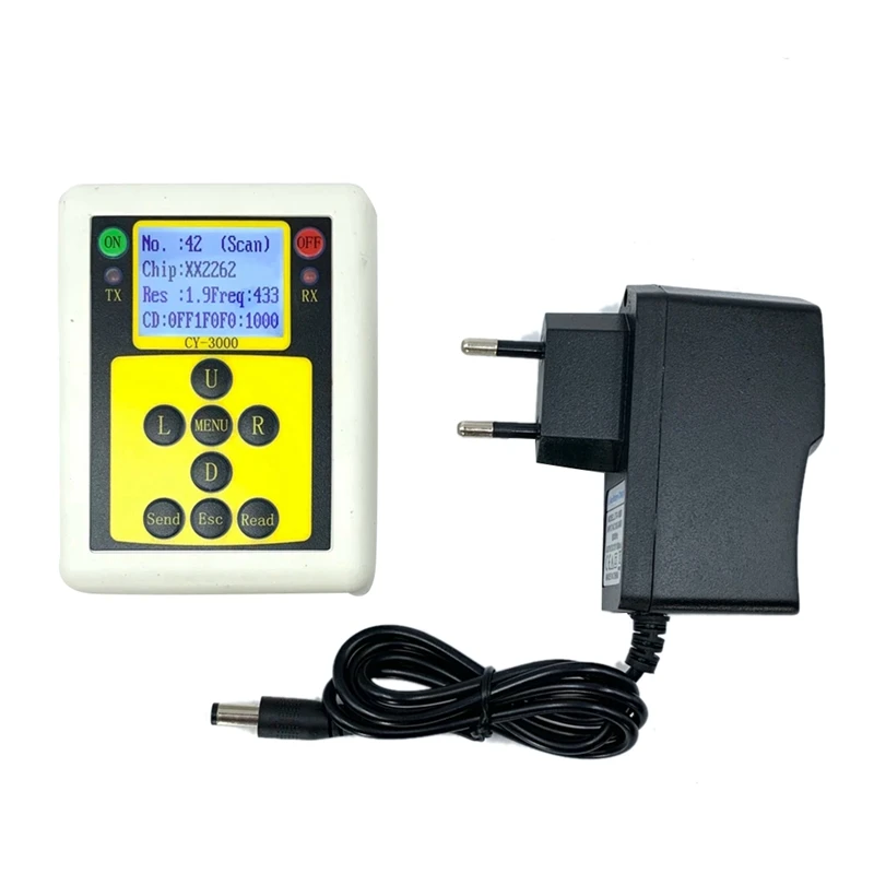 Wireless Remote Control Analyzer 315Mhz/433Mhz Detector Analyzer Multifunctional Frequency Meter Counter Tester