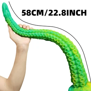 Steker Pantat Panjang Penis Dildo Tentakel Steker Anal Gurita Vagina Progresif Mainan Seks Dewasa Stimulator Anal Monster Dildo Produk Seks 8 penjualan terbaik tentakel fleshlight - №