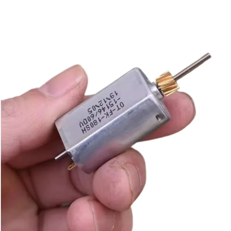 6V-12V High Speed Micro Motor - Mini Copper Gear Motor 6600-13600RPM, suitable for DIY projects, robots, small household