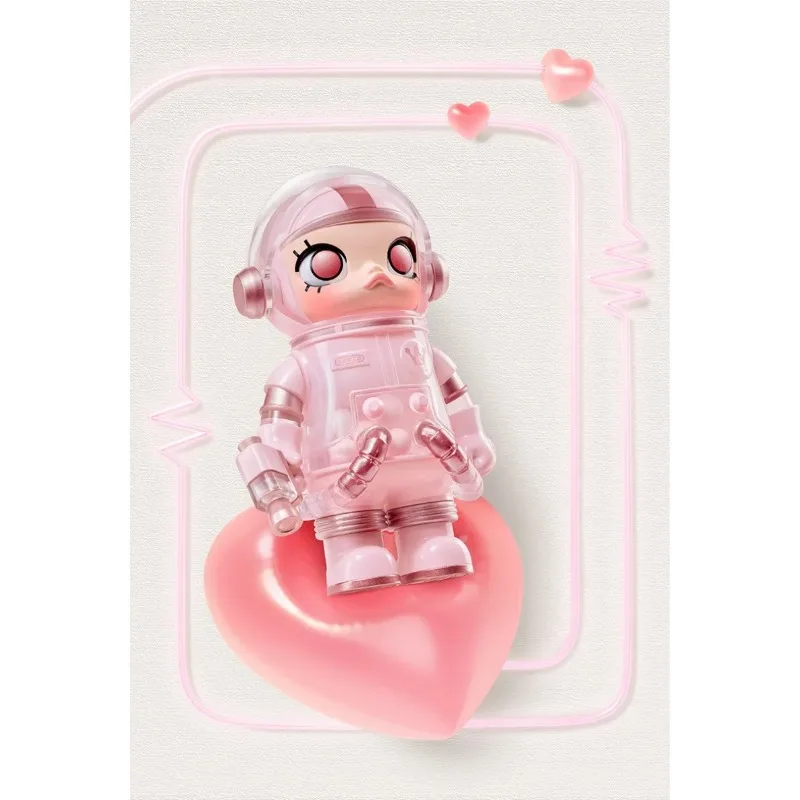 

POPMART оригинальная и подлинная MEGA SPACE MOLLY, 100% юбилейная серия 4, изысканная глухая коробка, игрушечные украшения, подарок на складе