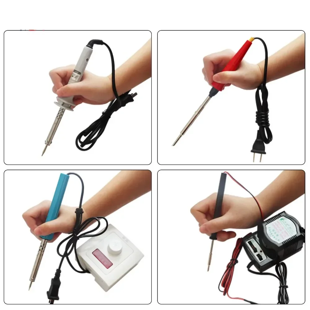 Adjustable Temp Electric Soldering Iron Kit for Jewelry Repair and Wax Welding - Precision Handheld Welder with Multiple Tips