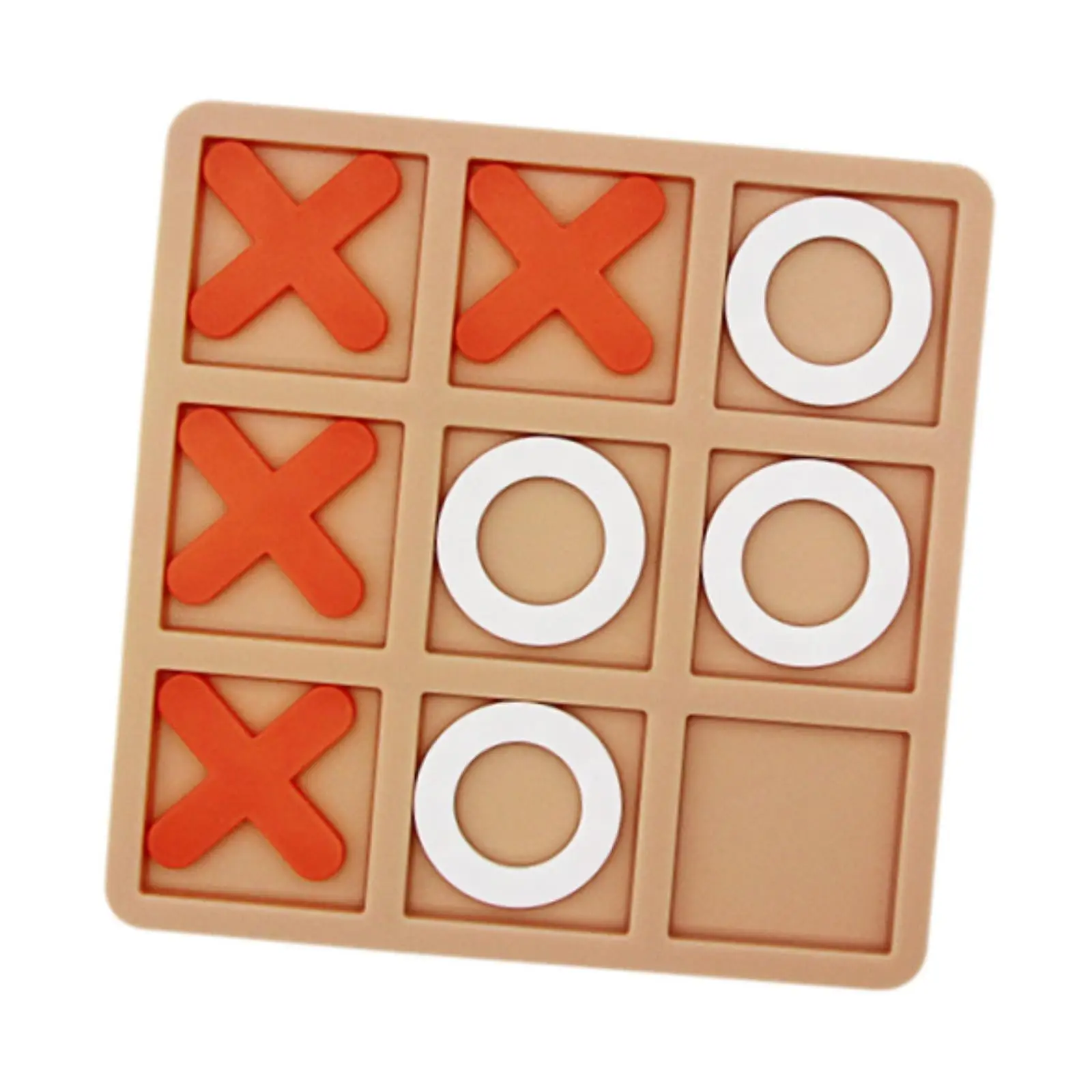 Tic TAC Toe 게임 클래식 가족 보드 게임 탁상 블록, XO 테이블 장난감, 성인 가족 어린이 실내 야외 구디 백 필러