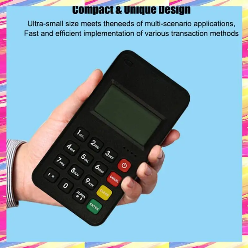 

AIAI BT Mpos Chip Card Reader With USB Type-C For MSR MSR/IC Contact/RFID Machine M6 PLUS