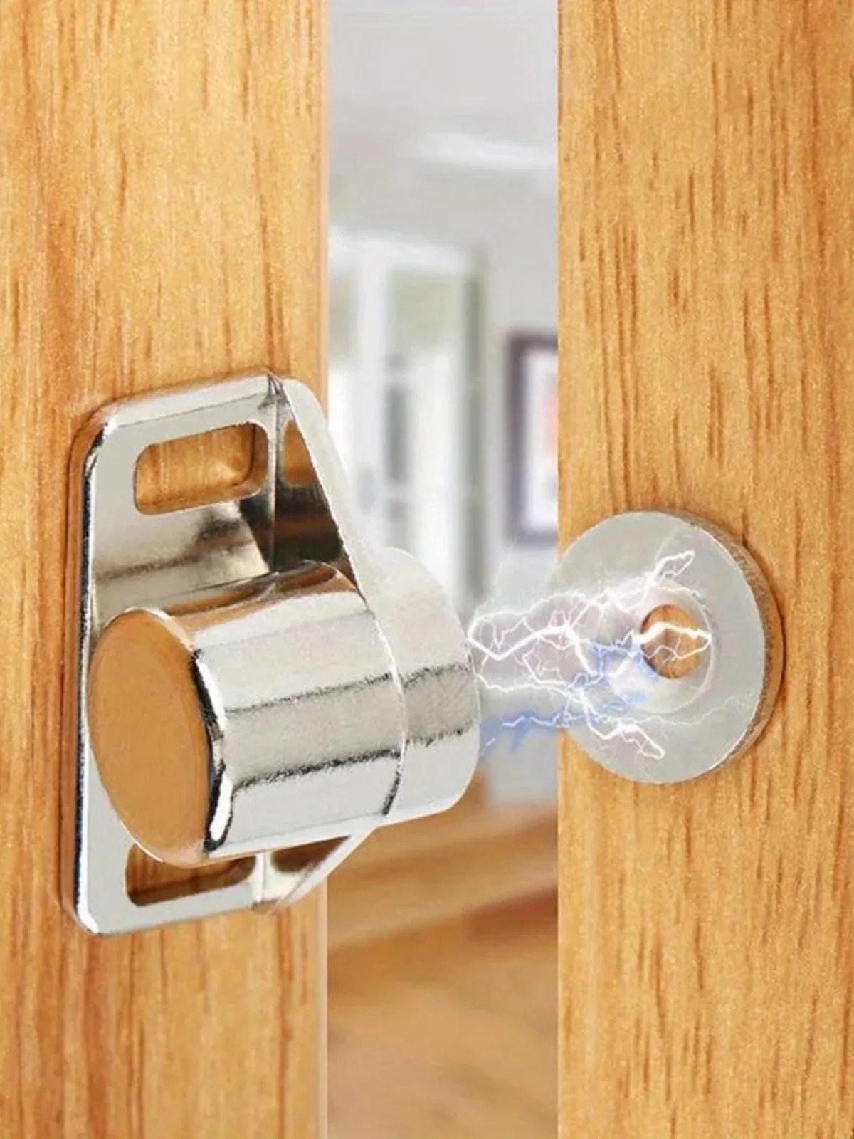 Magnet Cabinet Door Catches Ultra Thin Cupboard Closer Door Stopper Home Furniture Hardware Accessories