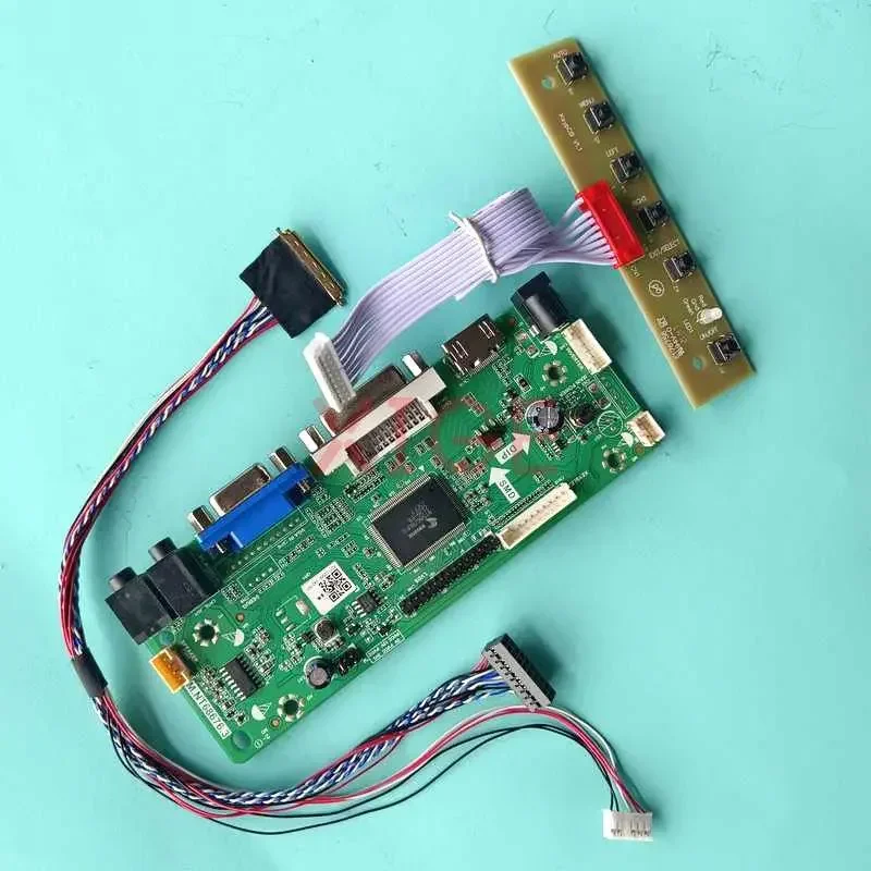 

Controller Driver Board For LTN101NT07-801 LTN101NT08-W01 DIY Kit HDMI-Compatible Laptop Panel DVI VGA 1024x600 LVDS 40Pin 10.1"