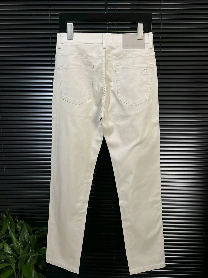 

New Men's Denim Jeans High Quality Fashionable Versatile Business European Style Spring Autumn Straight Leg Fit Casual