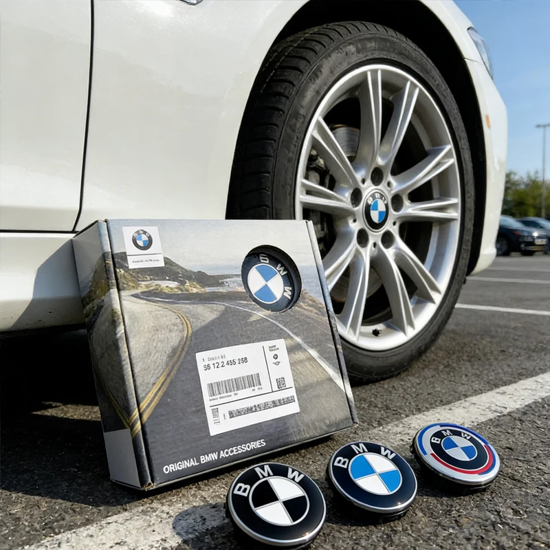 4 tapas centrales flotantes de 68mm y 56mm para llantas de coche BMW 50th Anniversary E36 F20 E46 E39 E38 E90 E60 E87 E34 E53 X3 X5 X6 M2