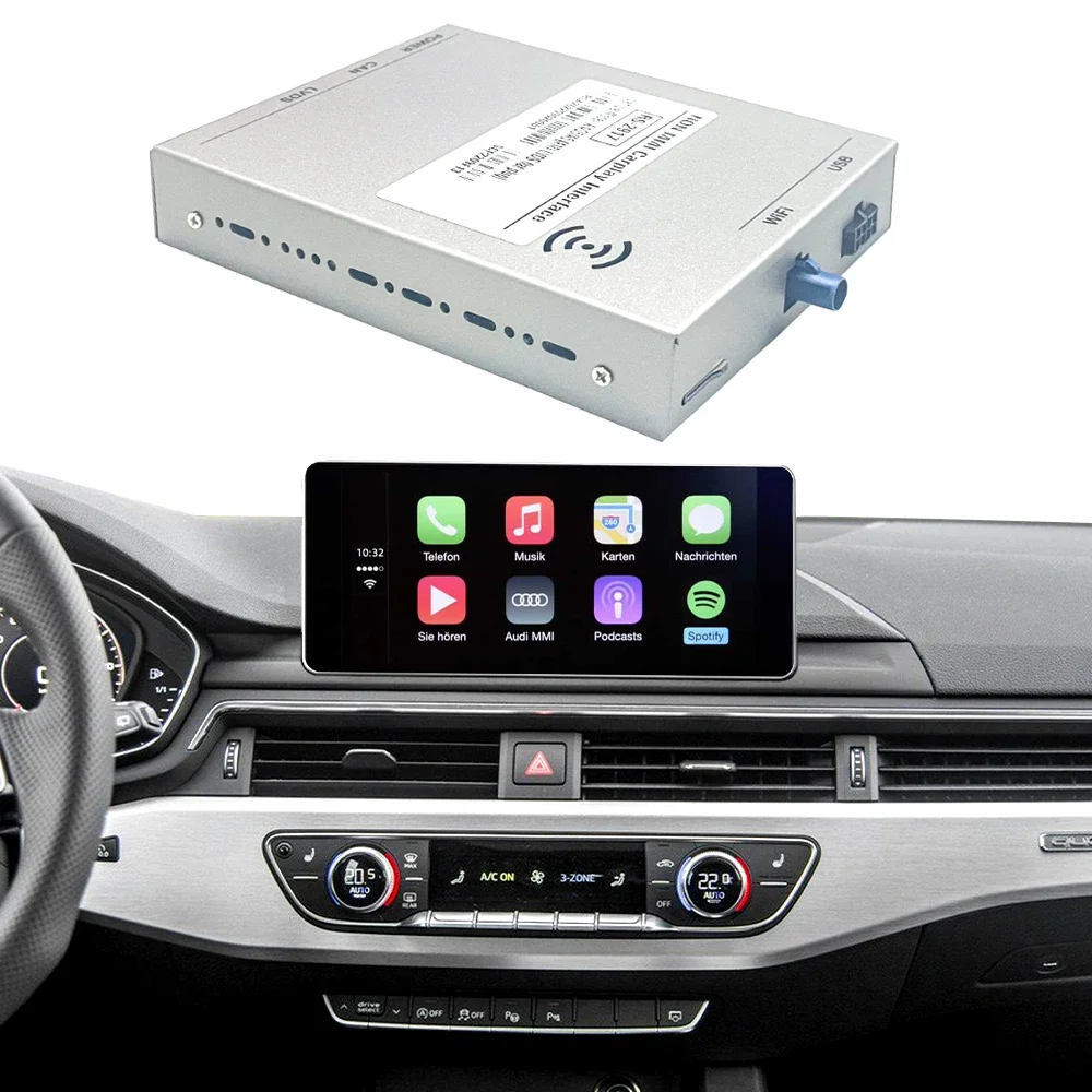High quality Interface CarPlay for   AMI A4 A5 Q5 Wireless CarPlay Smart Box Android Auto