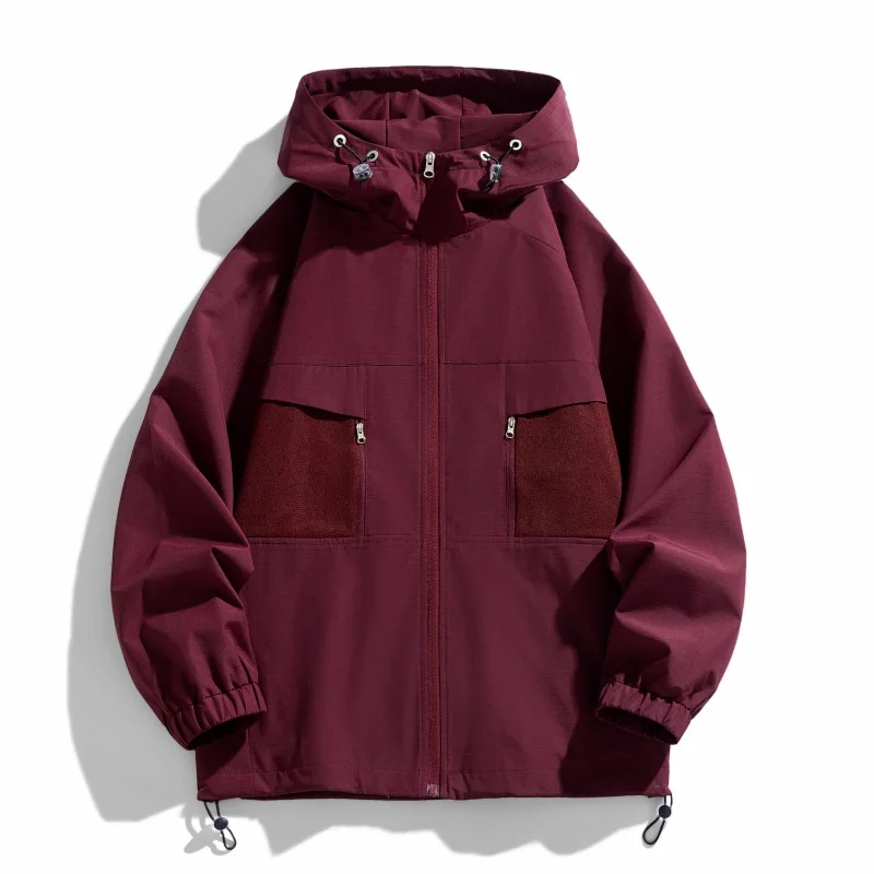 2026 Spring Hiking Jackets Men Lightweight Windbreaker Waterproof High Quality Windproof Breathable Golf Outdoor Sports Running