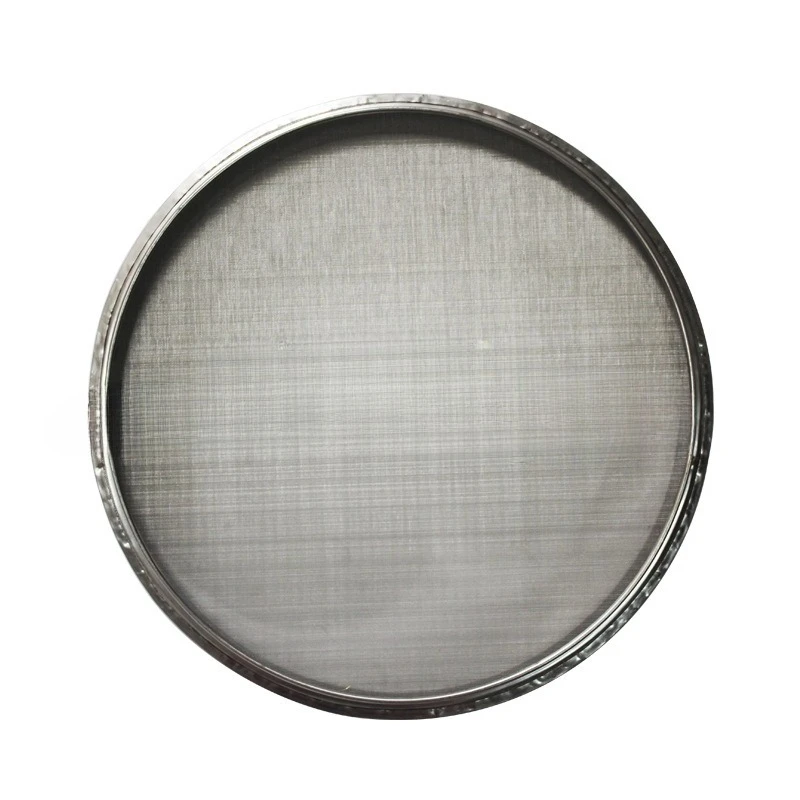 All 304 Stainless Steel Sieve 50cm Screen Standard Sampling Sand Experimental Test Screen Punching Frame