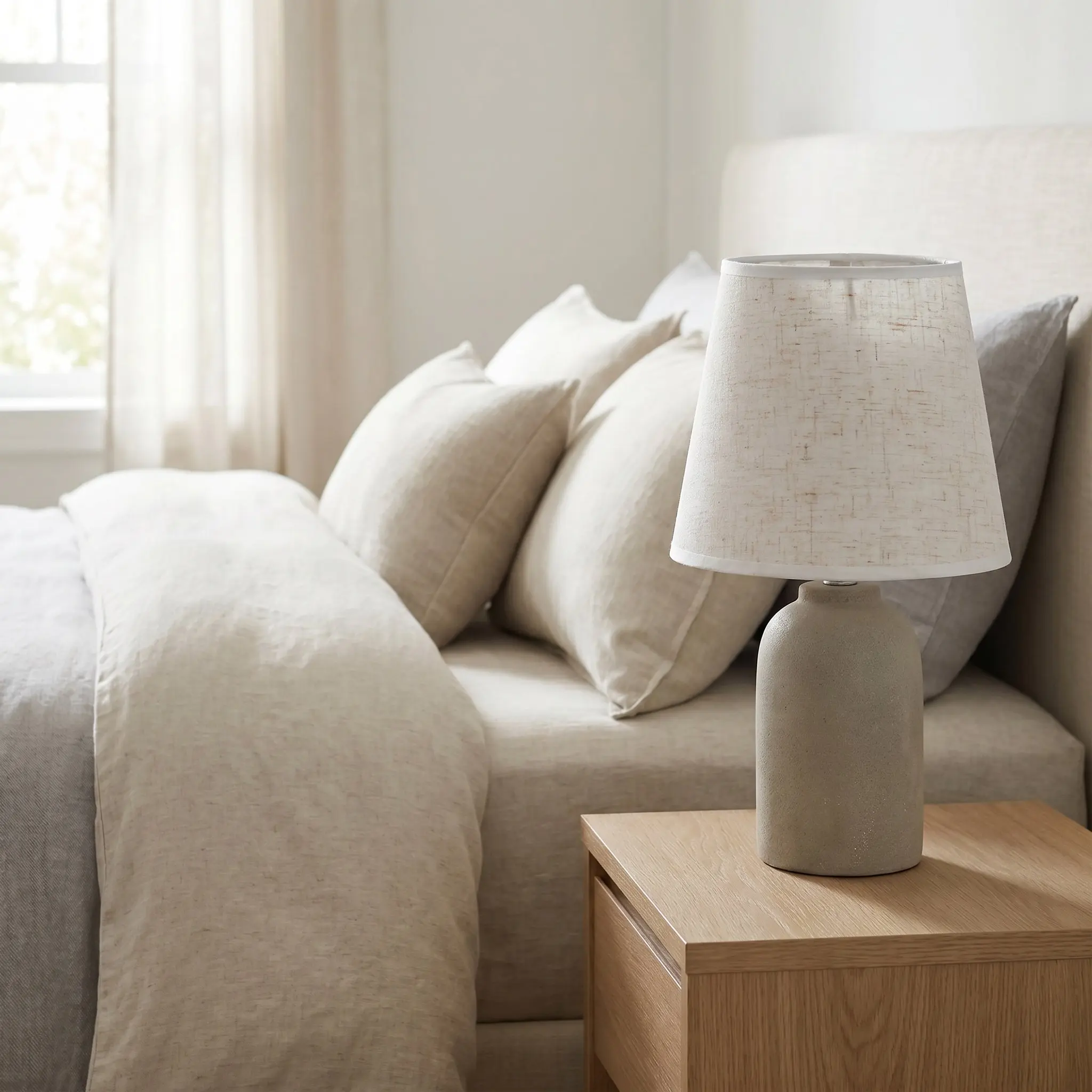 Fabric Lamp Shade Linen Table Lampshade for Desk Bedside Lamp Modern Small Light Cover Household Replacement Lampshades