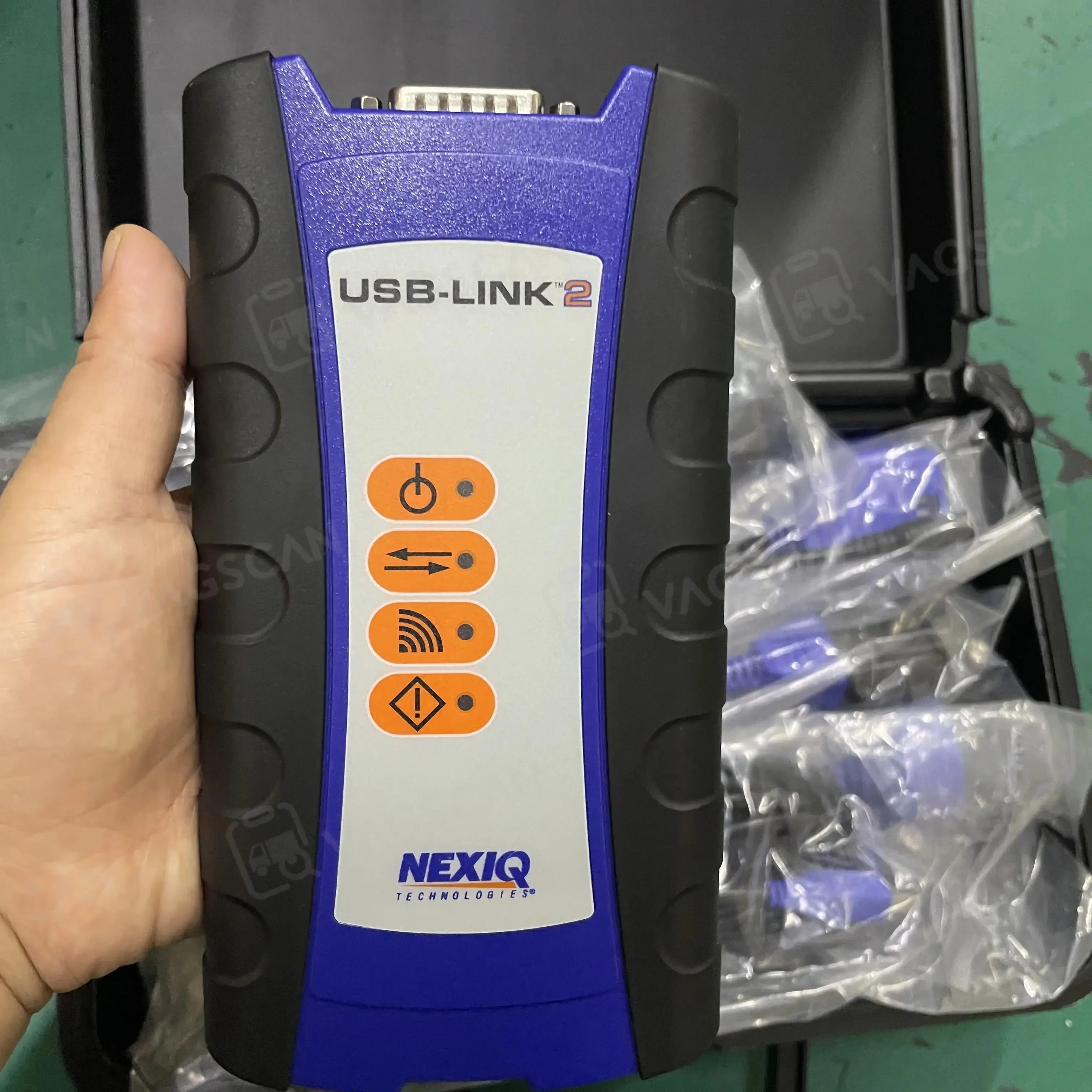 Wirgin Edinex Ⅱ型 2型 ウィルギン エディネックス 動作確認済 Nexiq-2 USB Link 2 USB Link Bluetooth for Diesel Truck Interface